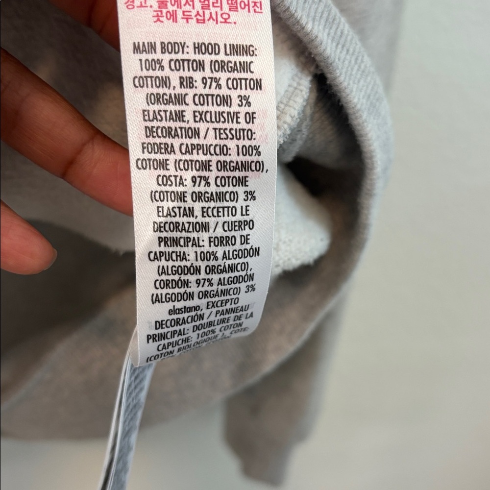 Disneyland Icons Pullover Grey Men's Hoodie M - Picture 8 of 12